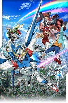 Cover Gundam Build Fighters, Poster, HD