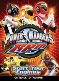 Cover Power Rangers R.P.M., Poster Power Rangers R.P.M.